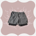 shortz de kompressão kom bolso interno
