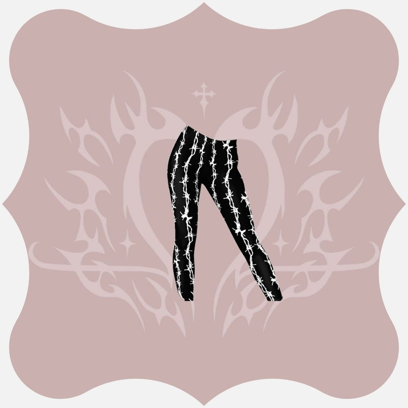 v kalça legging